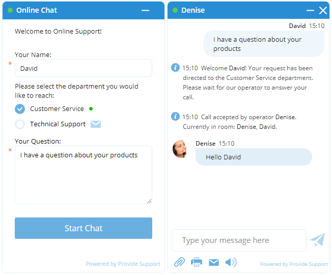 Lightweight chat window theme